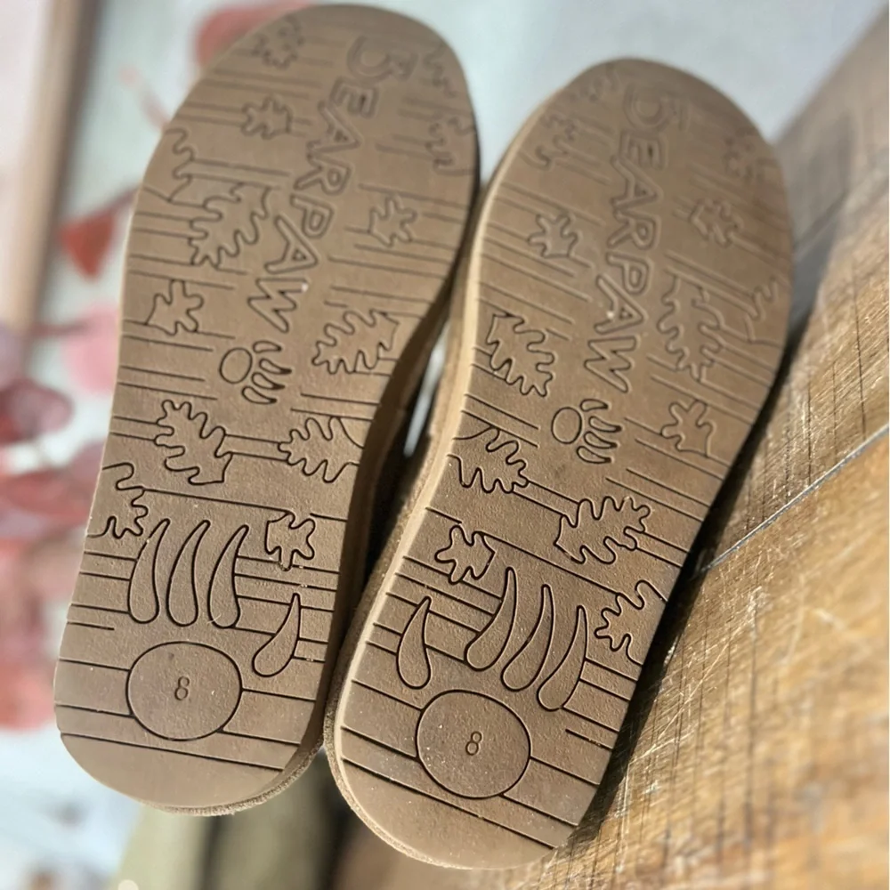 BearPaw shearling size